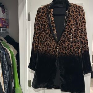 Elie Tahari Velvet Blazer
